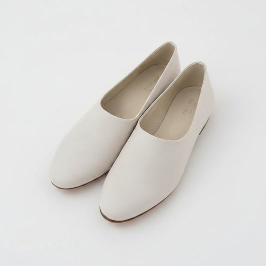 evam eva/　leather slipon/smoke white（06） - haus-netstore