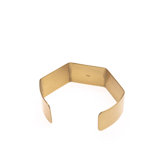 _Fot/　brass plate bangle 20mm 0901a20 - haus-netstore