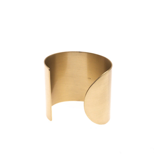 _Fot/　brass plate bangle 50mm_ circle 0801a50 - haus-netstore