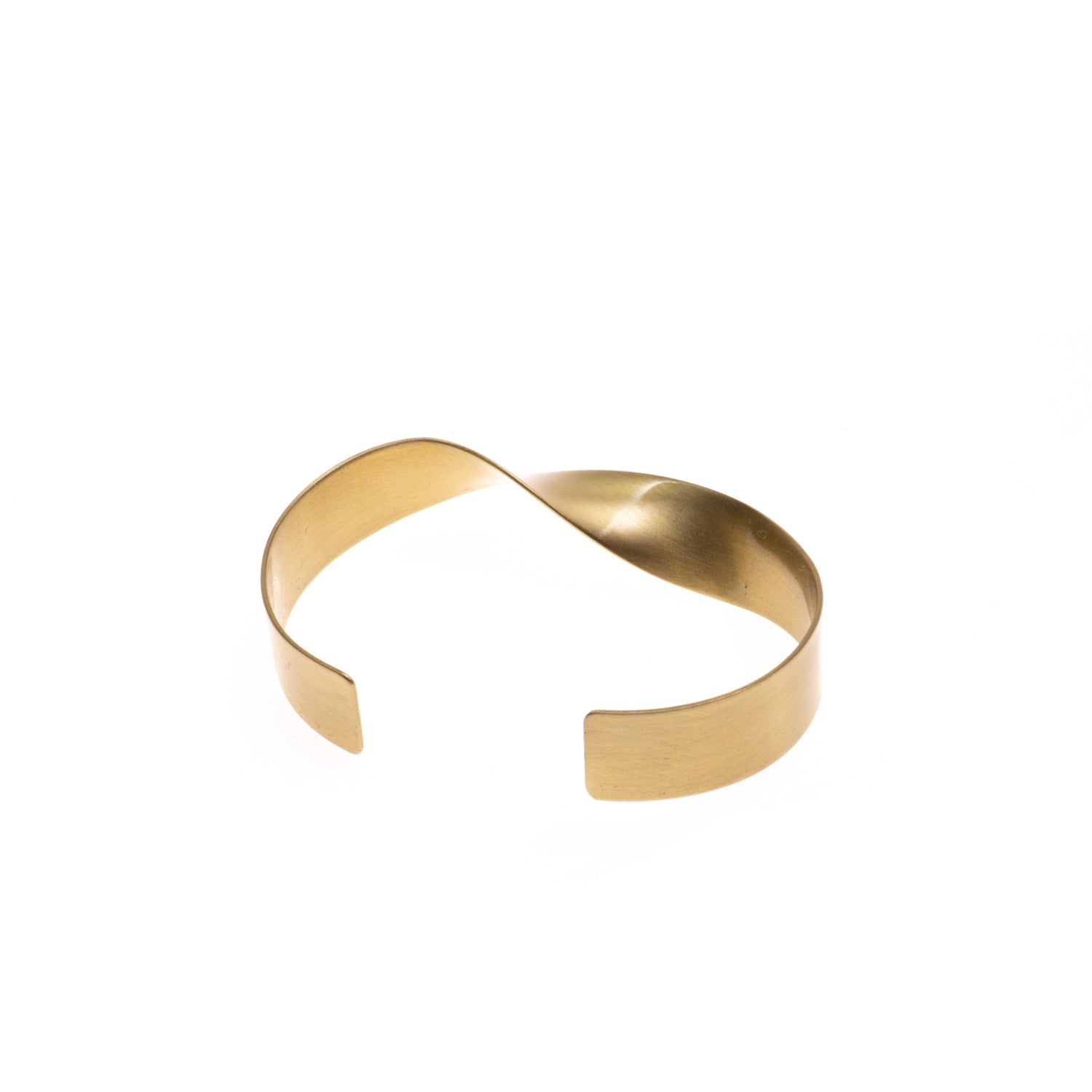 _Fot/　brass plate bangle 12mm twist 1001a12 - haus-netstore
