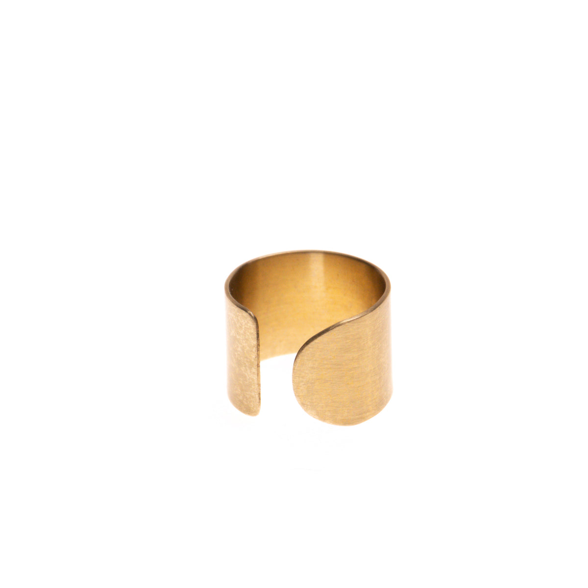 _Fot/　brass plate earring_circle 0802a - haus-netstore