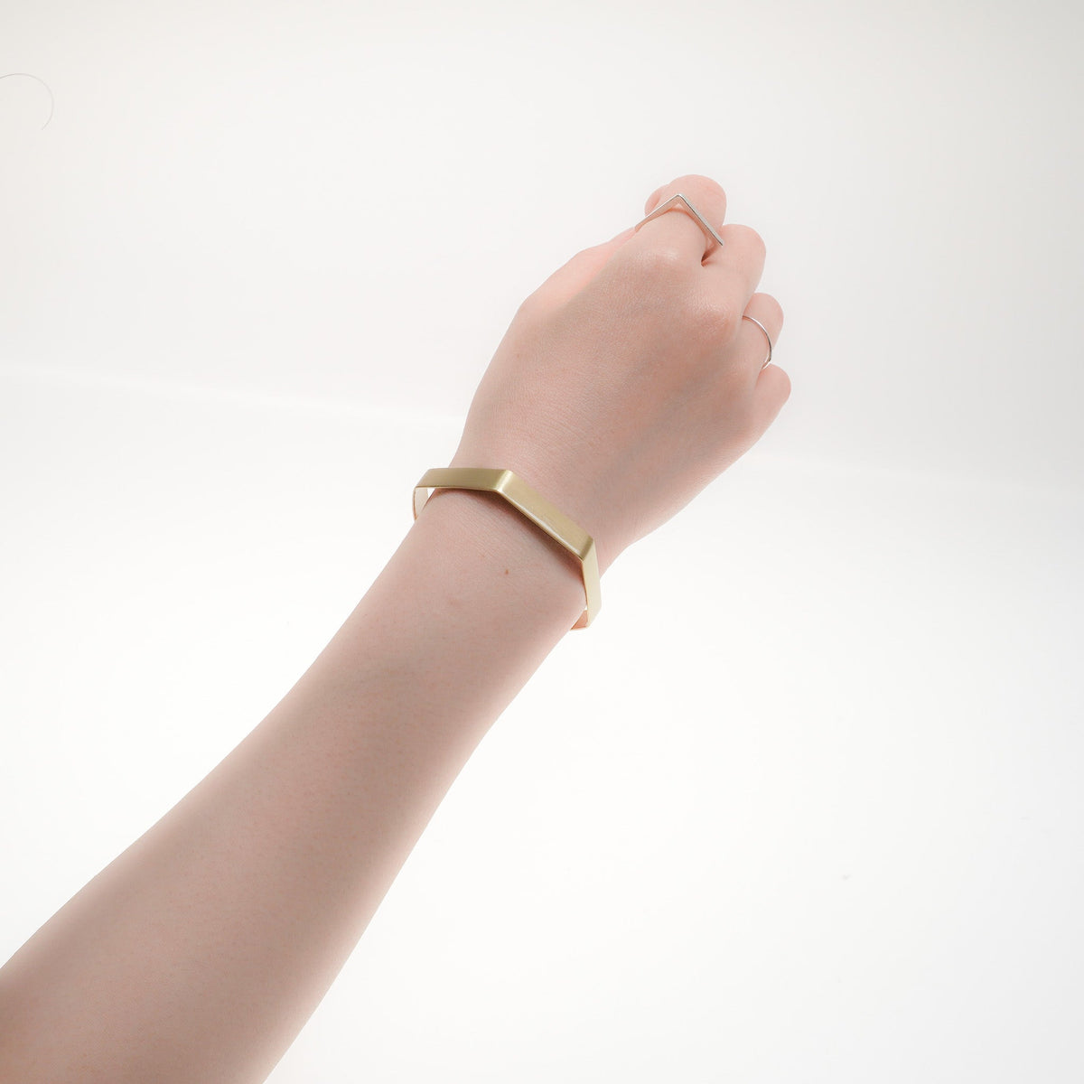 _Fot/　brass plate bangle 8mm 0901a8 - haus-netstore