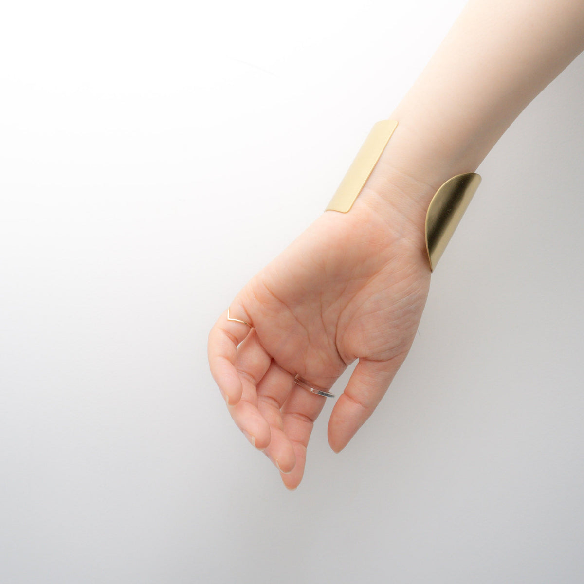 _Fot/　brass plate bangle 50mm_ circle 0801a50 - haus-netstore