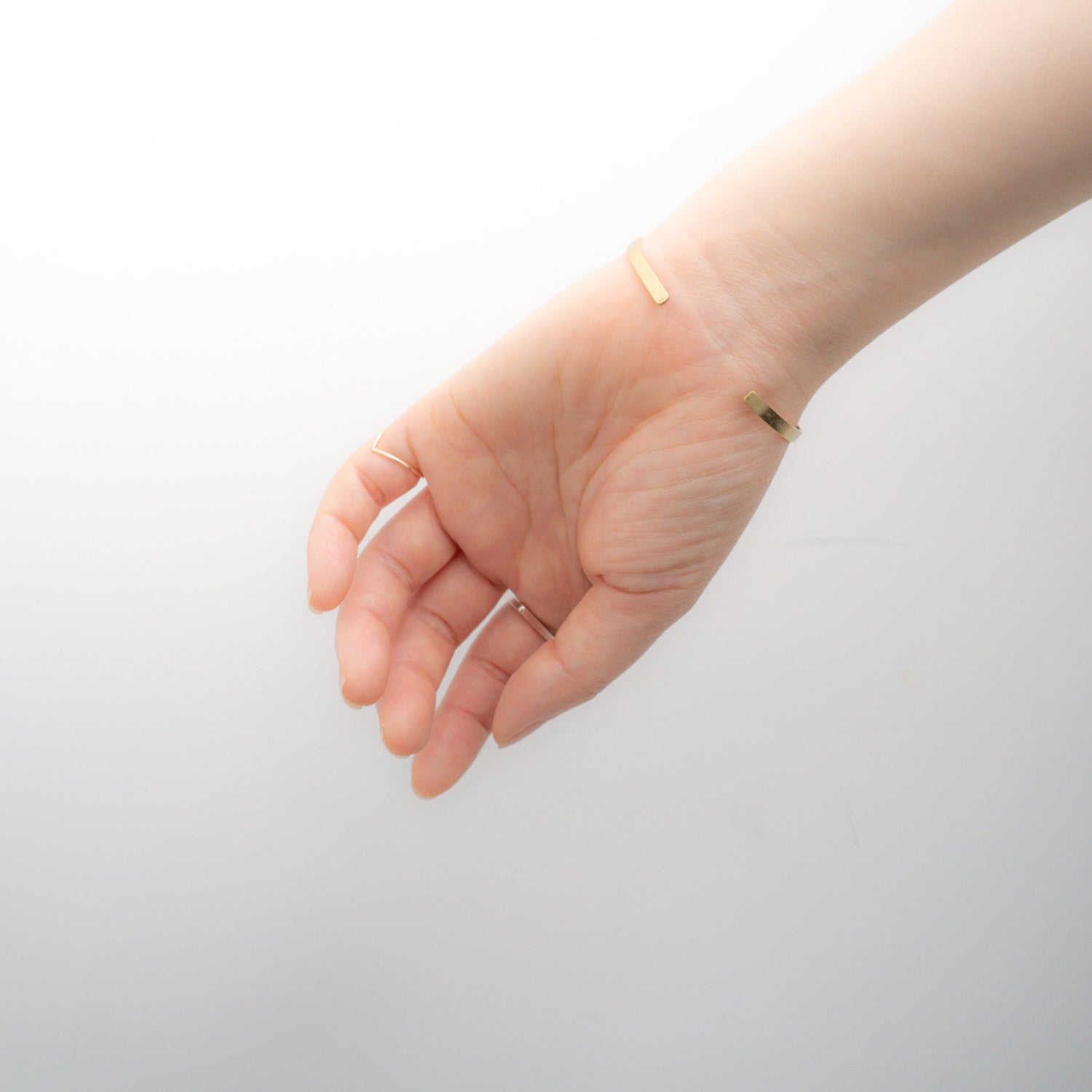 _Fot/　brass plate bangle 3mm twist brass 1001a3 - haus-netstore