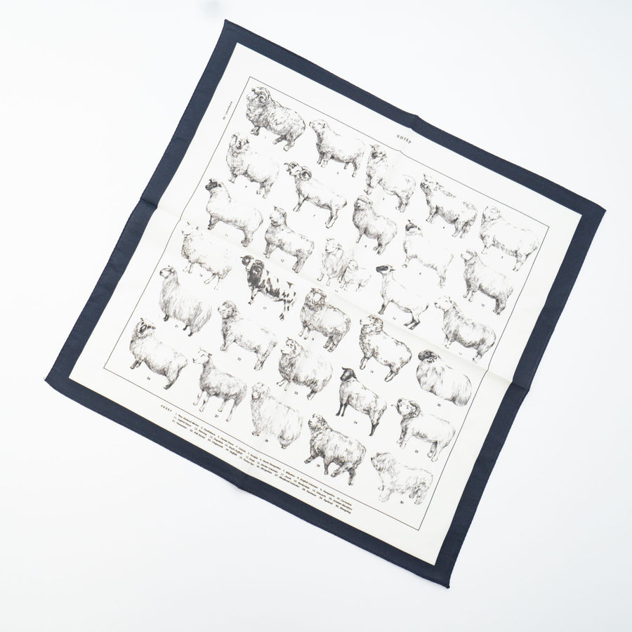 ASEEDONCLÖUD /　Handkerchief basic-SHEEP - haus-netstore