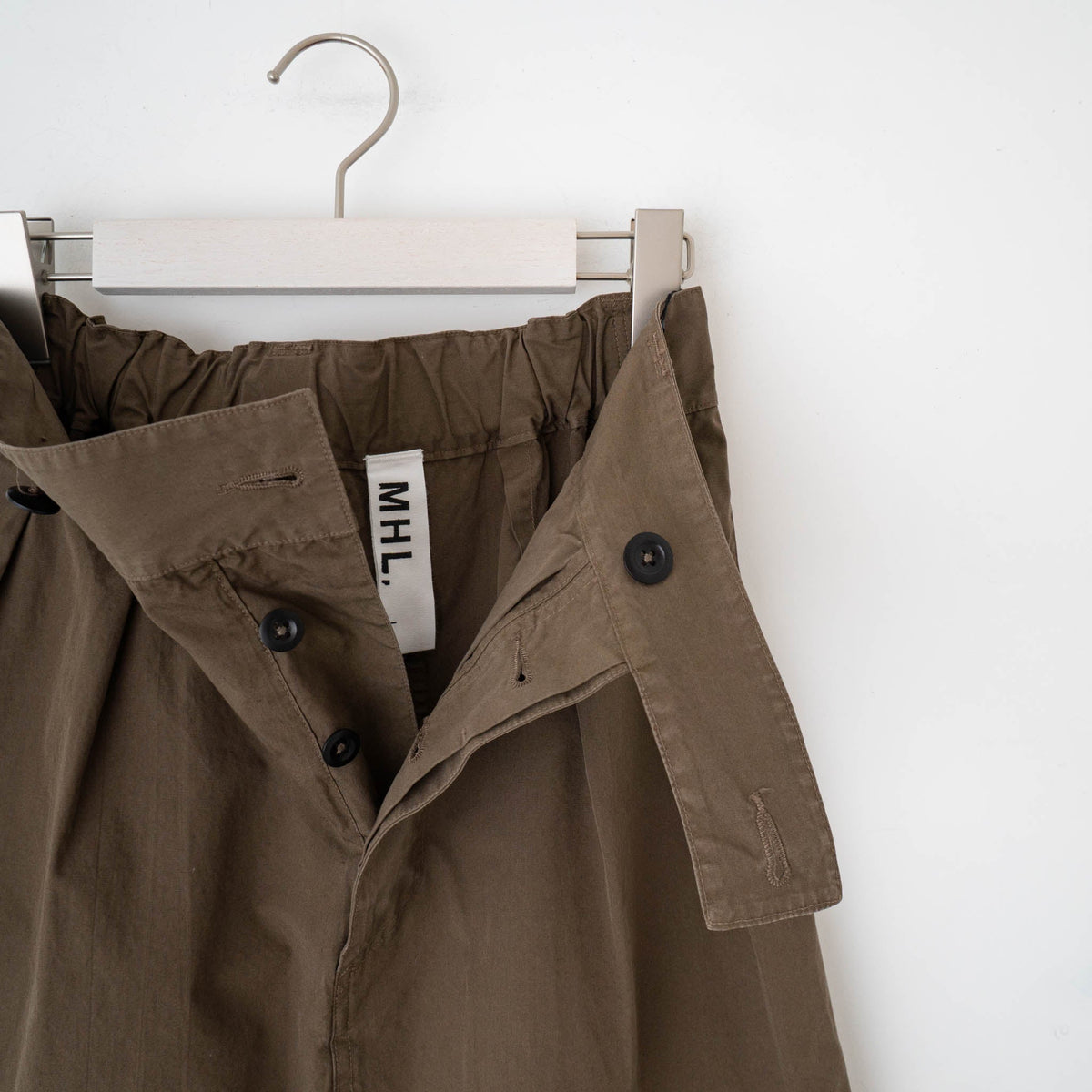 MHL. /WOMEN　FINE COMPACT COTTON POPLIN - haus-netstore