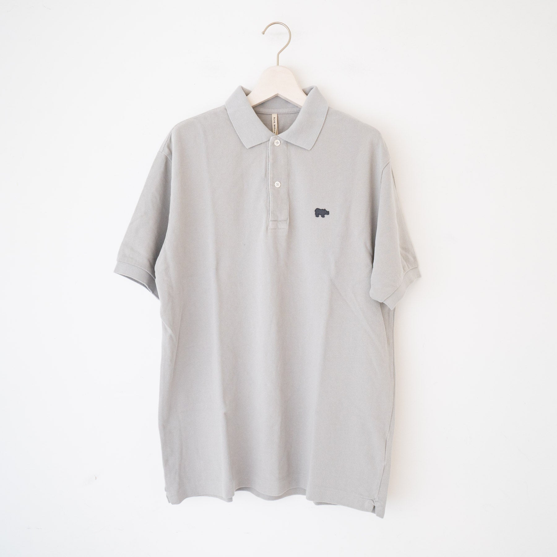 SCYE BASICS/MEN Cotton Pique Polo Shirt – haus-netstore