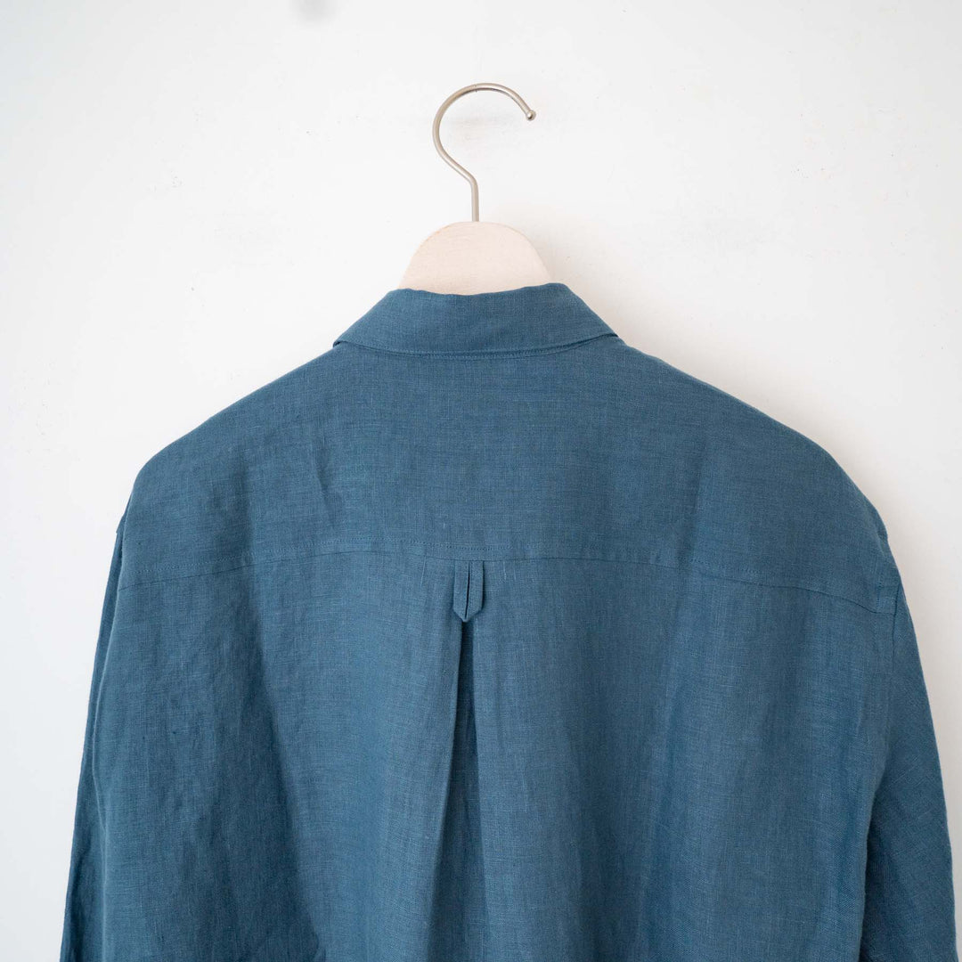 ASEEDONCLÖUD /　HandWerker pull-on shirt linen 231608 - haus-netstore