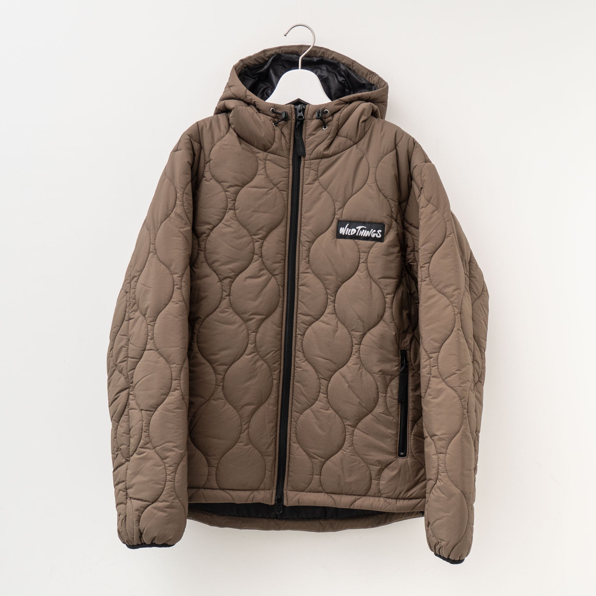 WILD THINGS /MEN QUILTED HOOD JACKET – haus-netstore