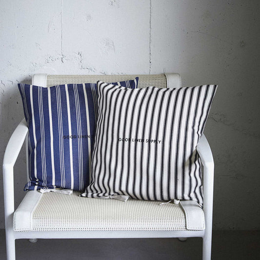 GOOD LINEN SUPPLY/　CUSHION COVER HERRING BONE - haus-netstore