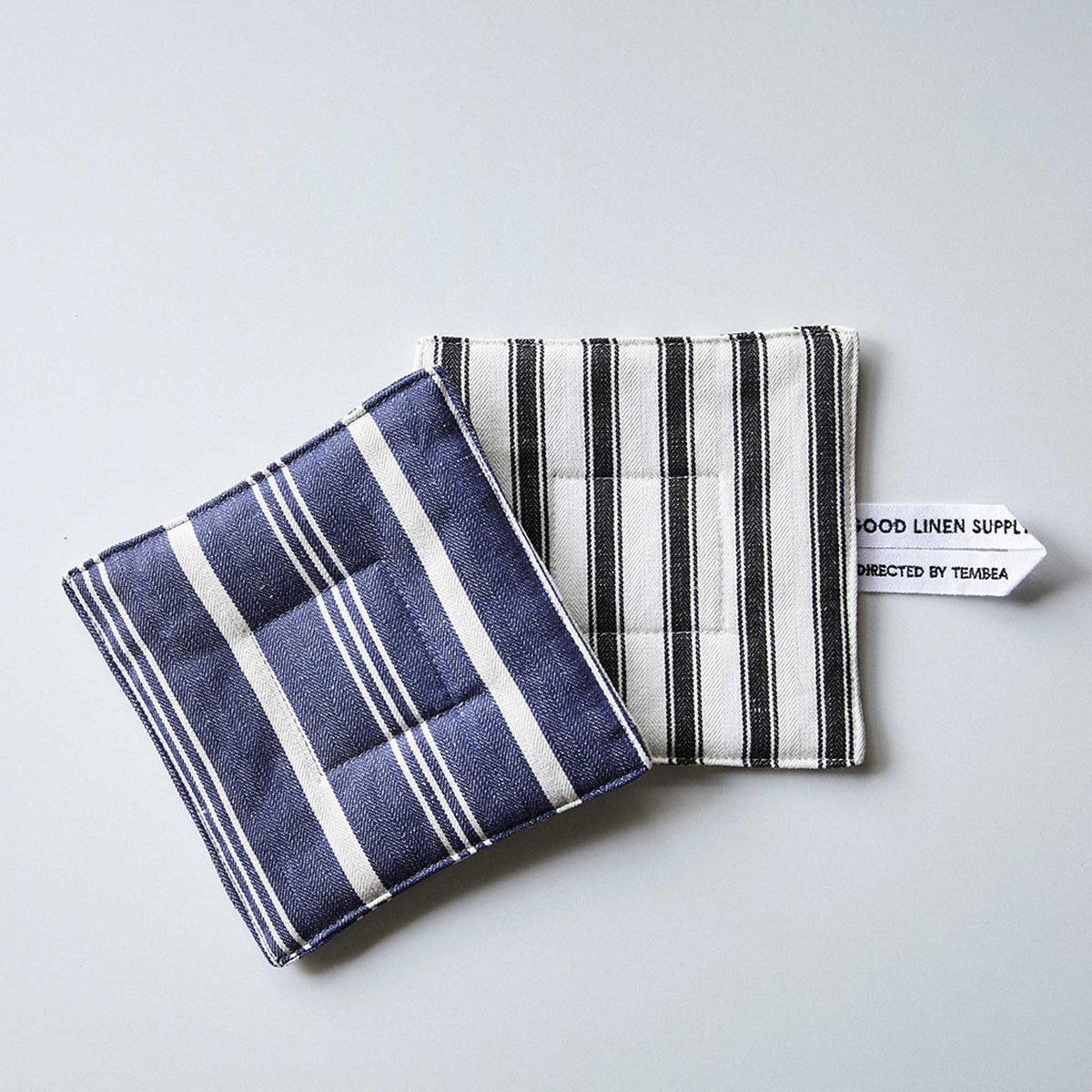 GOOD LINEN SUPPLY/　POT MAT HERRING BONE - haus-netstore
