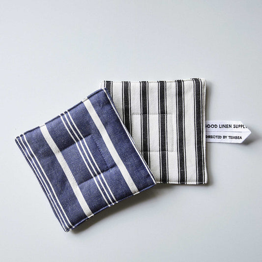GOOD LINEN SUPPLY/　POT MAT HERRING BONE - haus-netstore