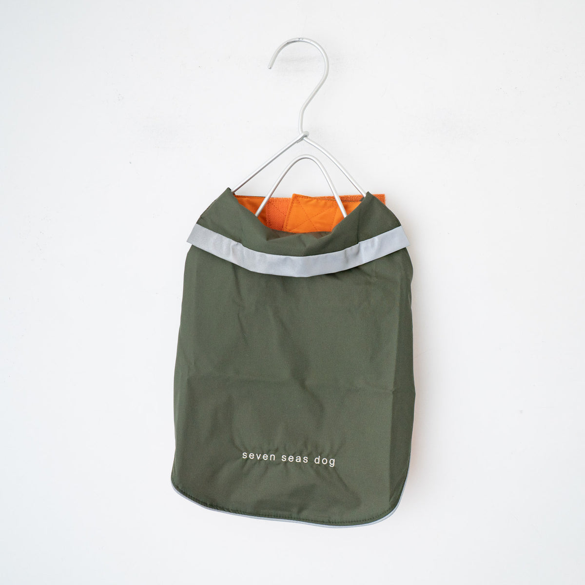 ペット用品 - seven seas dog｜SOLOTEX REVERSIBLE RAINCOAT（オレンジ/オリーブ）