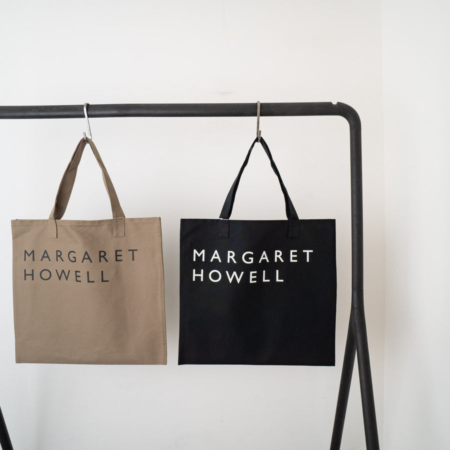 MARGARET HOWELL/　HOUSEHOLD GOODS COTTON LOGO BAG - haus-netstore
