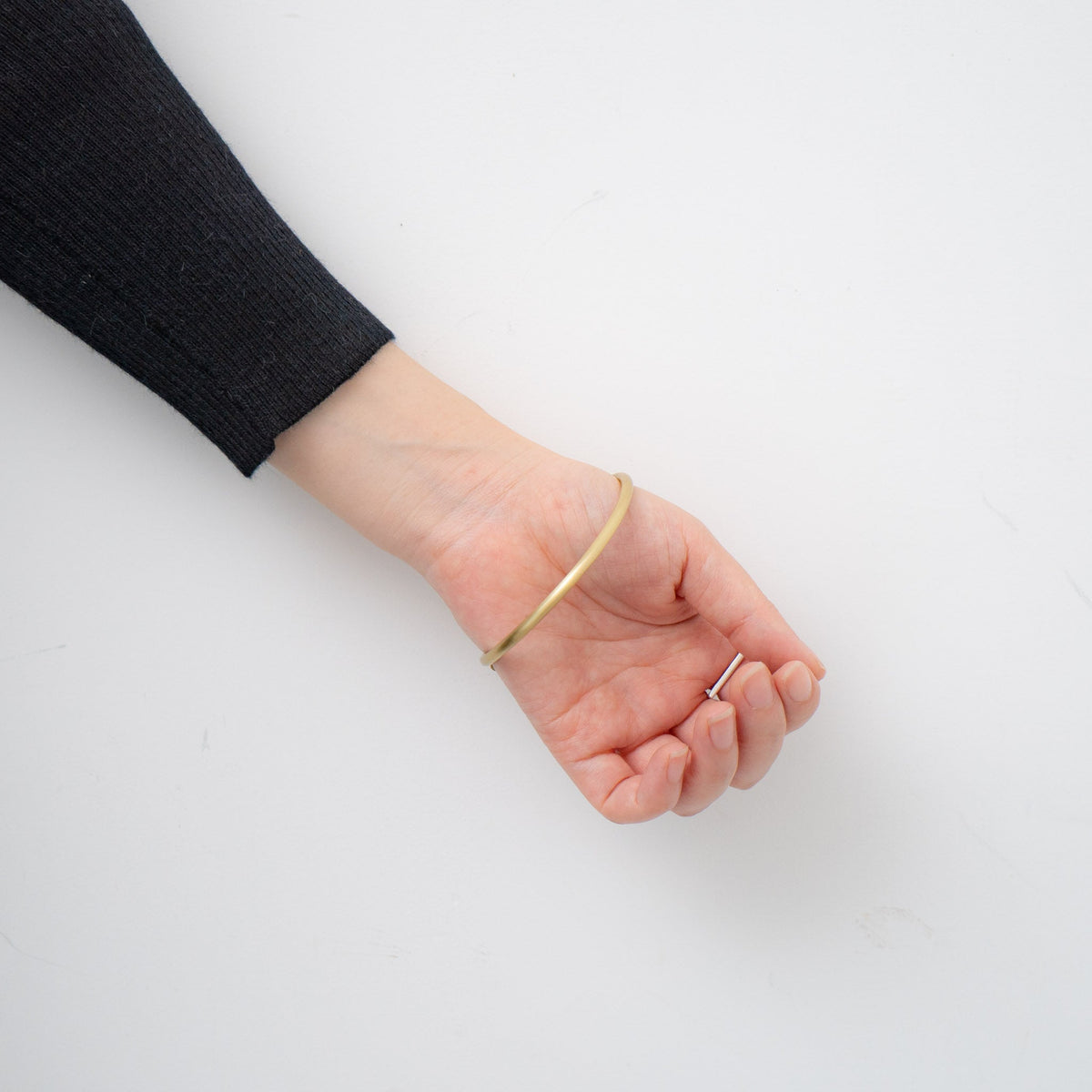 _Fot/　round wire bangle _ single 1101a_s - haus-netstore