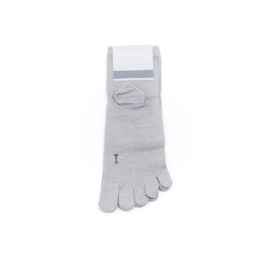 免疫力UP　meri ja kuu（メリヤクー）月と小さなワンピース ＝北アメリカの旅/　1足目シルク light gray - haus-netstore