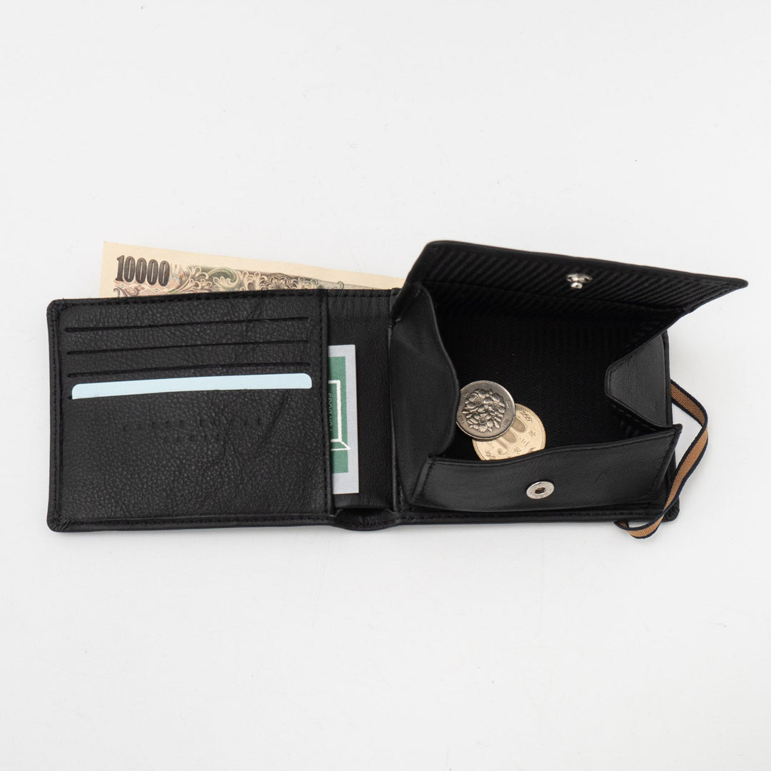 CARRE ROYAL/　wallet with coins LA901　数量限定　縁と金運を結ぶ縁起物五円玉付き！ - haus-netstore