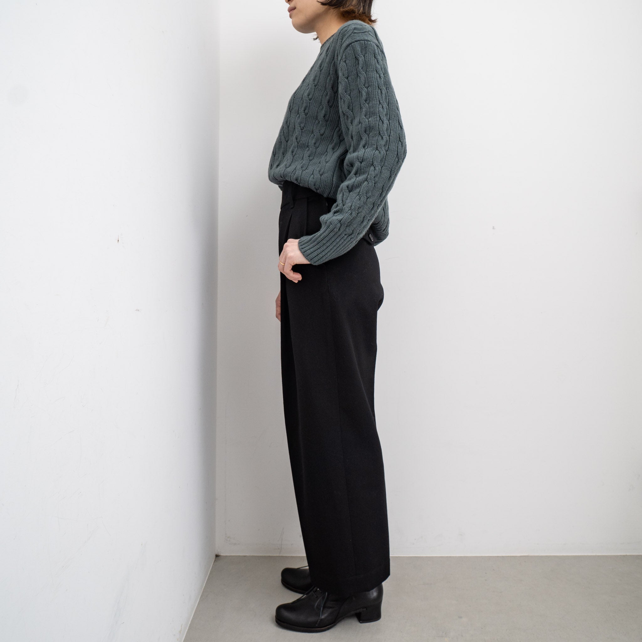 MARGARET HOWELL /WOMEN WOOL COTTON SERGE – haus-netstore