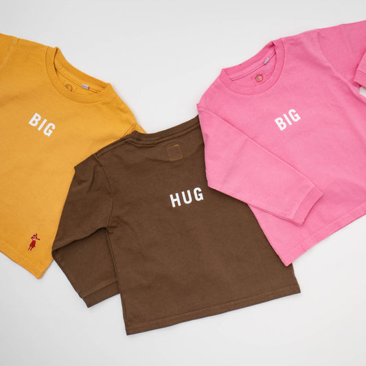 キッズ – SUNSHINE+CLOUD/　grown in the sun キッズ L/S Tシャツ ”BIG-HUG” - haus-netstore