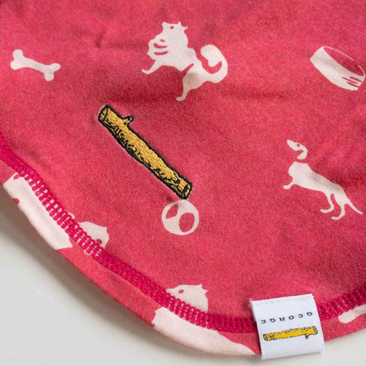 ペット用品 - GEORGE/　original dog Tシャツ20 ピンク - haus-netstore