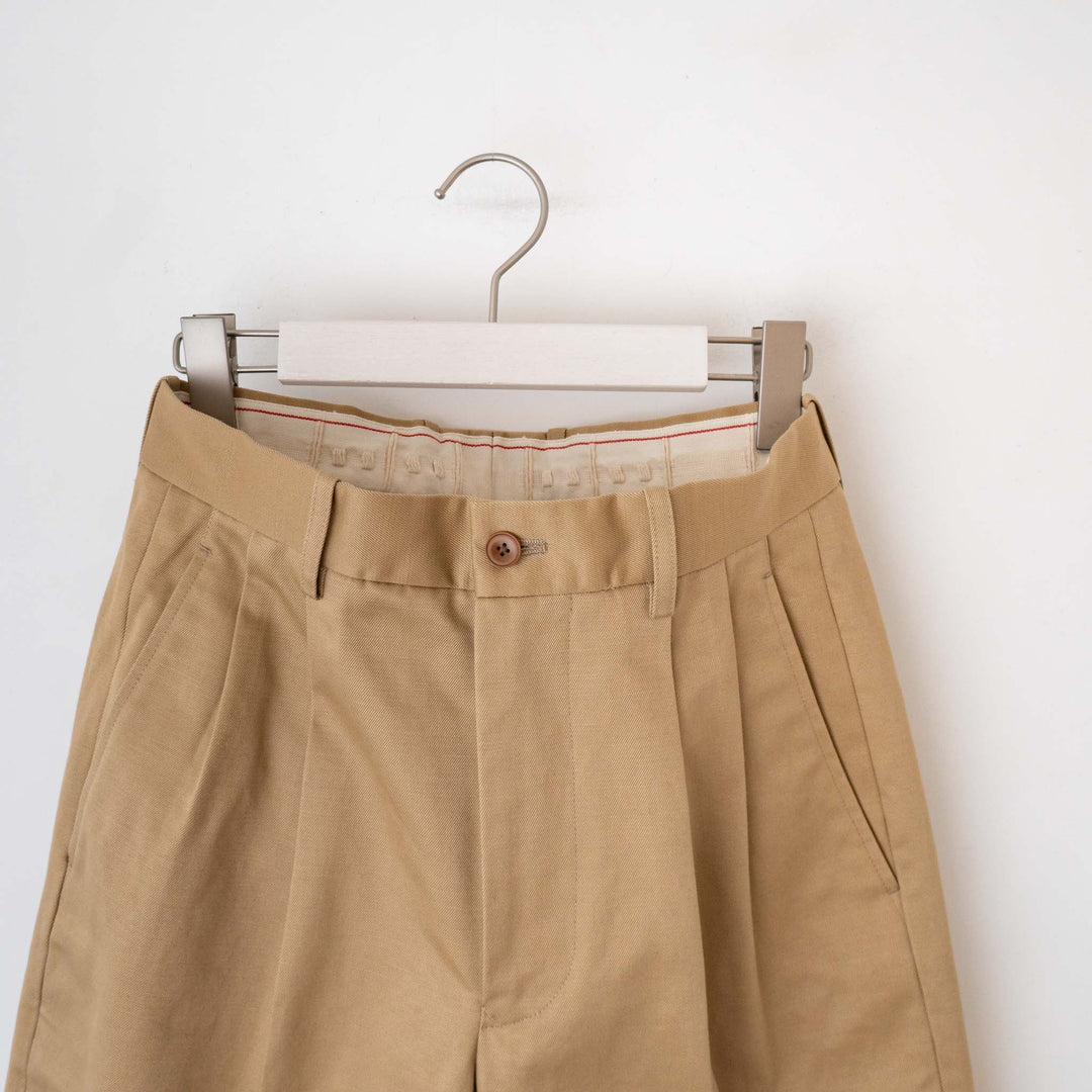 SCYE/WOMEN　San Joaquin Chino 2Pleated Tapered Trousers - haus-netstore