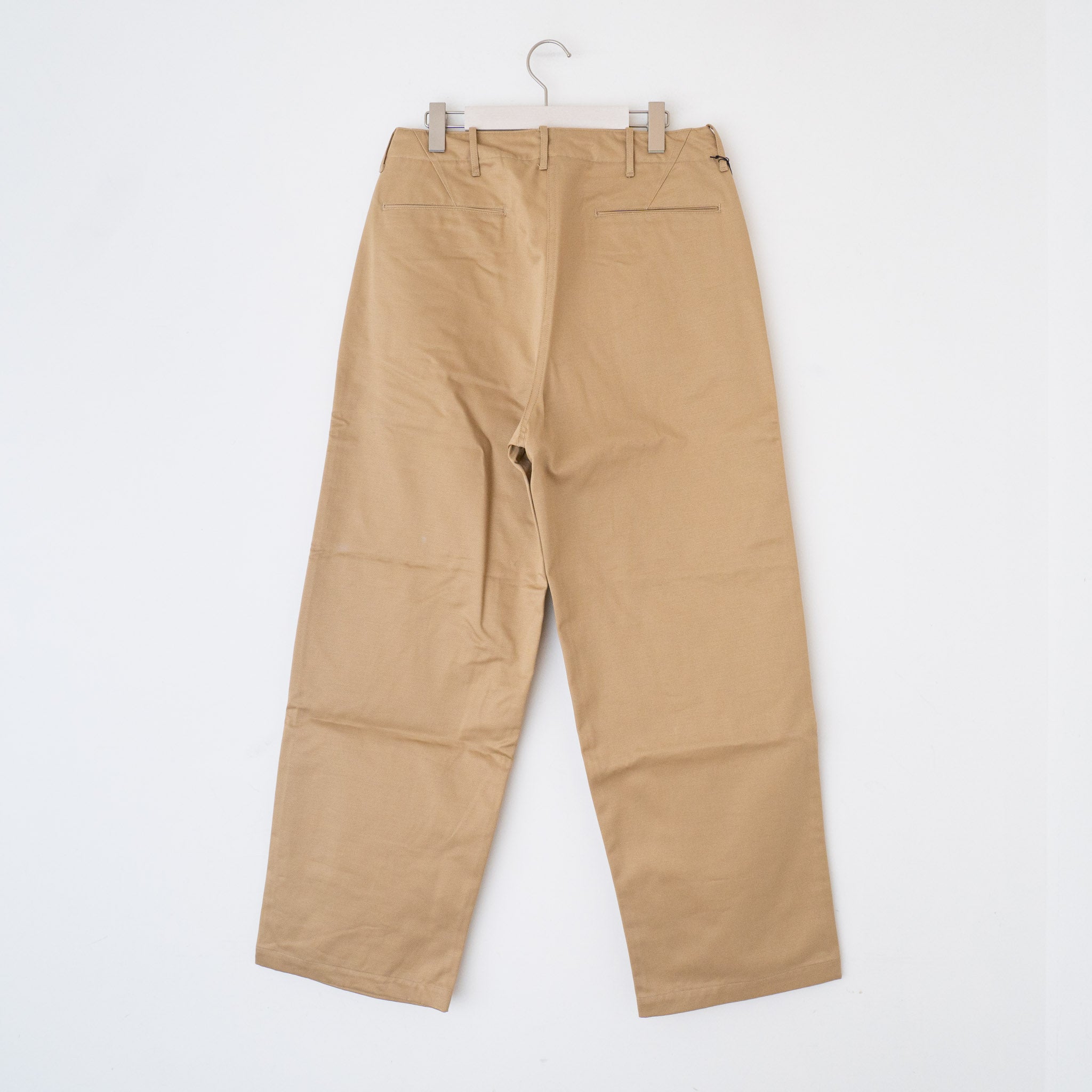 SCYE BASICS/MEN San Joaquin Chino 41 Khaki Trousers – haus-netstore