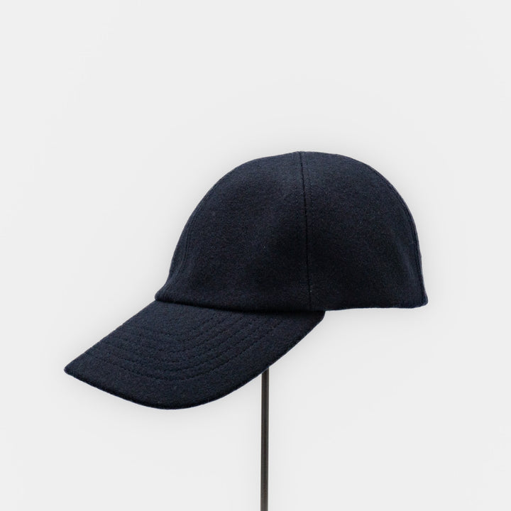 2025AW mature ha./　trainer cap / melton navy MIL-TC1110-H