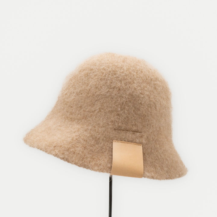 2024AW mature ha./　bell hat  camel natural  MRW-CL13-Y