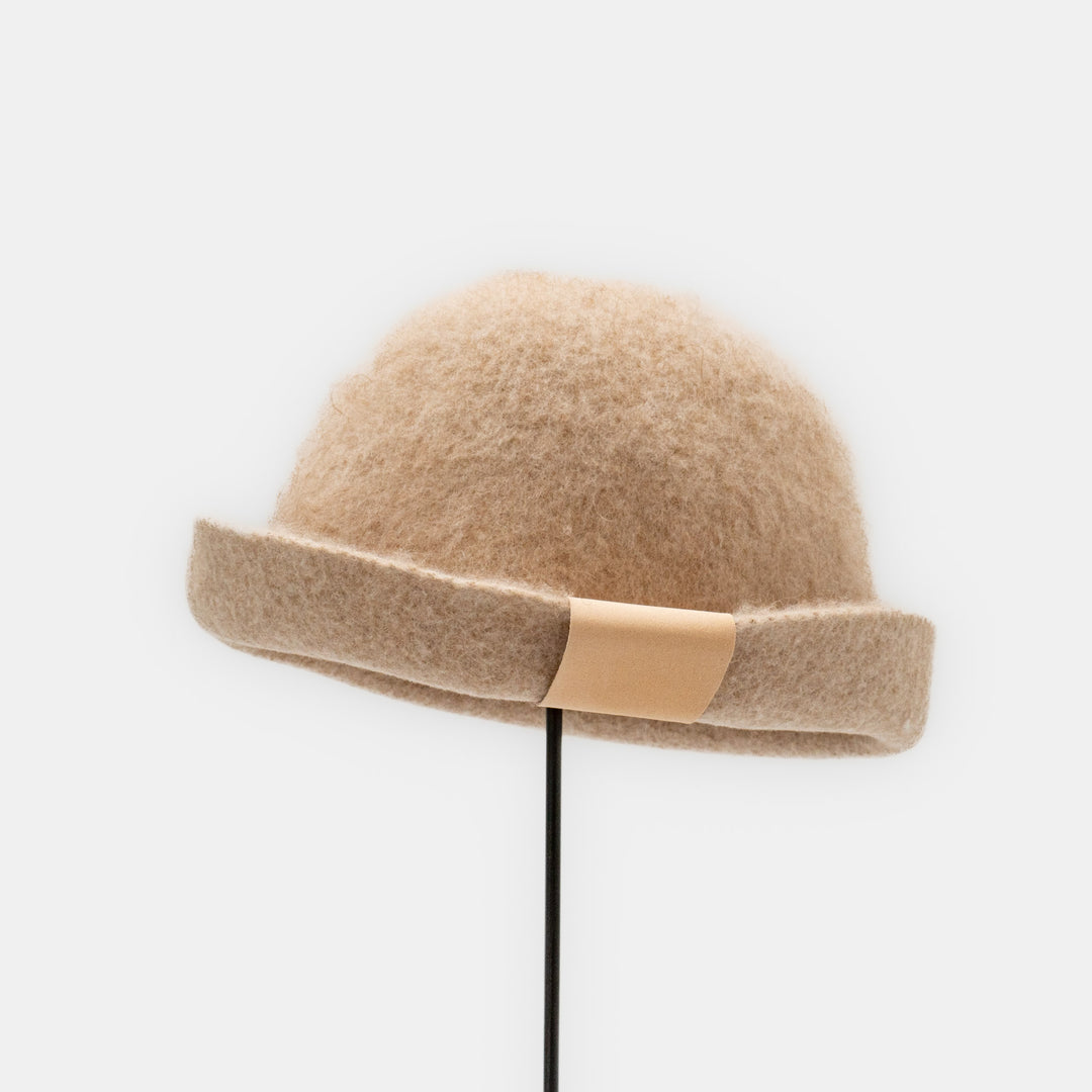 2024AW mature ha./　bell hat  camel natural  MRW-CL13-Y