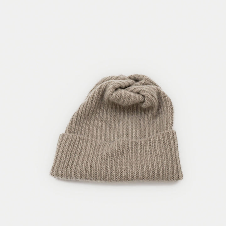 2024AW mature ha./　pleats knit cap MK-3001-Y