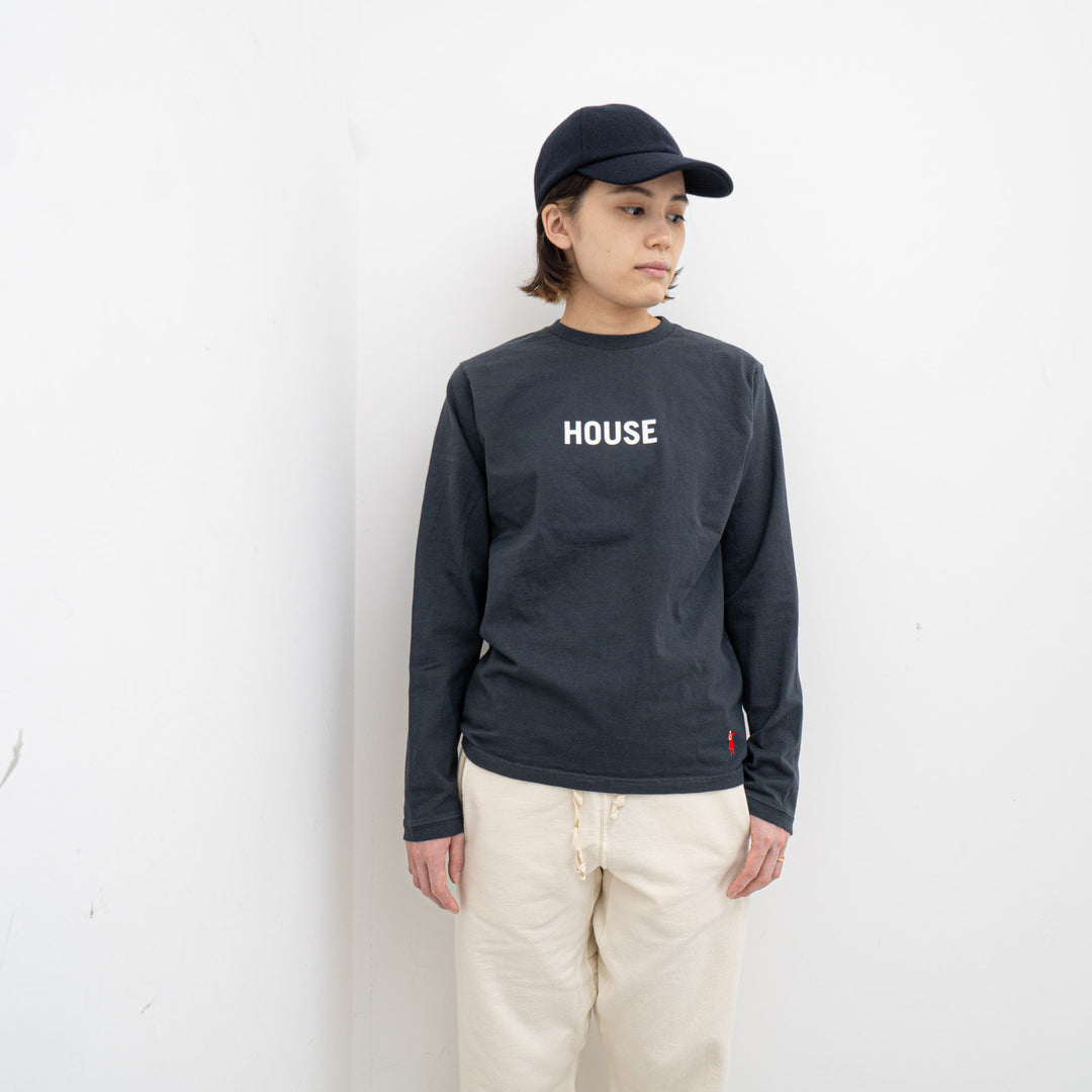 SUNSHINE+CLOUD /UNISEX　ロングスリーブTシャツ ”ALOHA-MAHALO” 10WHITE - haus-netstore