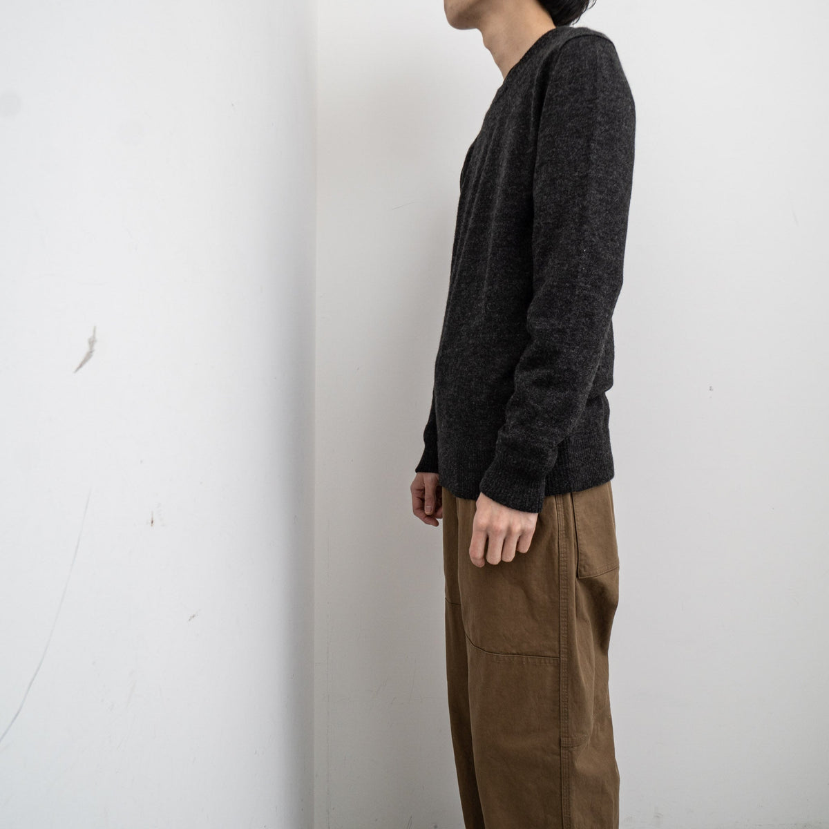 THE INOUE BROTHERS... /UNISEX　Crew Neck Jersey Sweater - haus-netstore