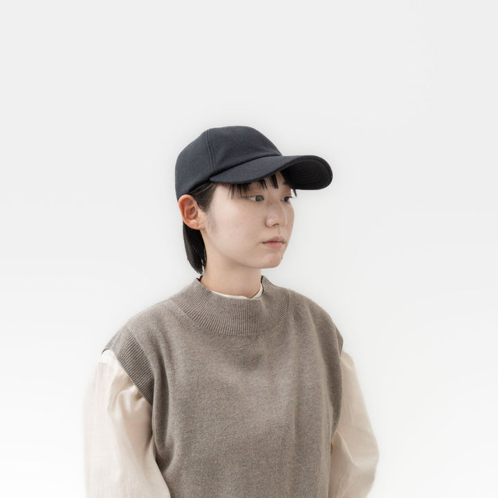 NEW 2025AW mature ha./　trainer cap ear / melton MIL-TC1170-H