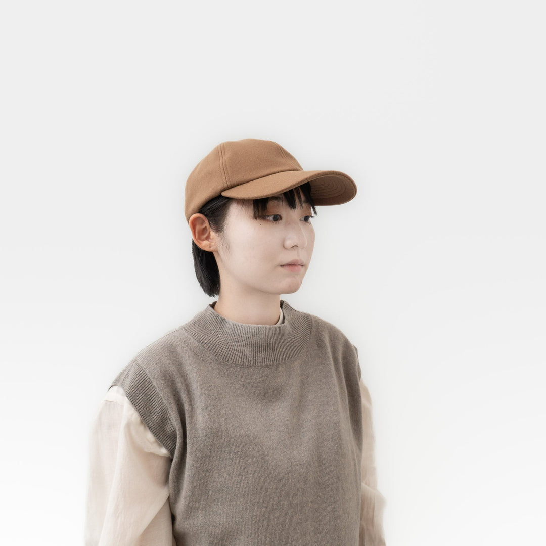 NEW 2025AW mature ha./　trainer cap ear / melton MIL-TC1170-H