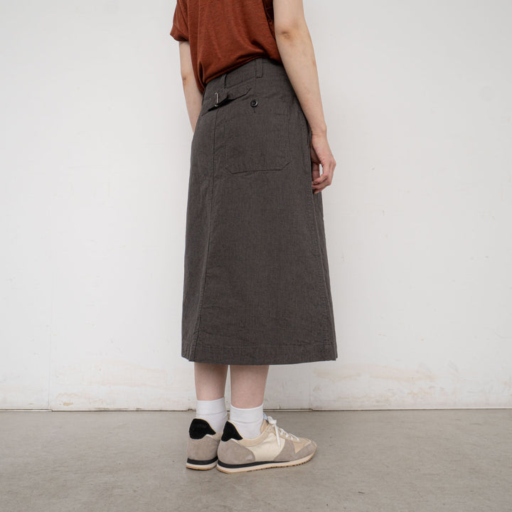 MHL. /WOMEN　CHEF CHECK COTTON LINEN - haus-netstore