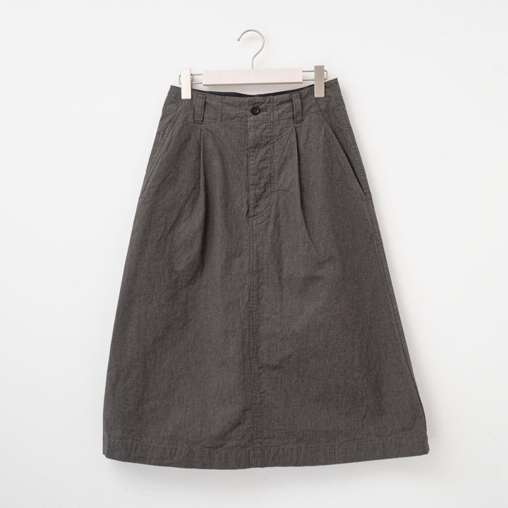 MHL. /WOMEN　CHEF CHECK COTTON LINEN - haus-netstore