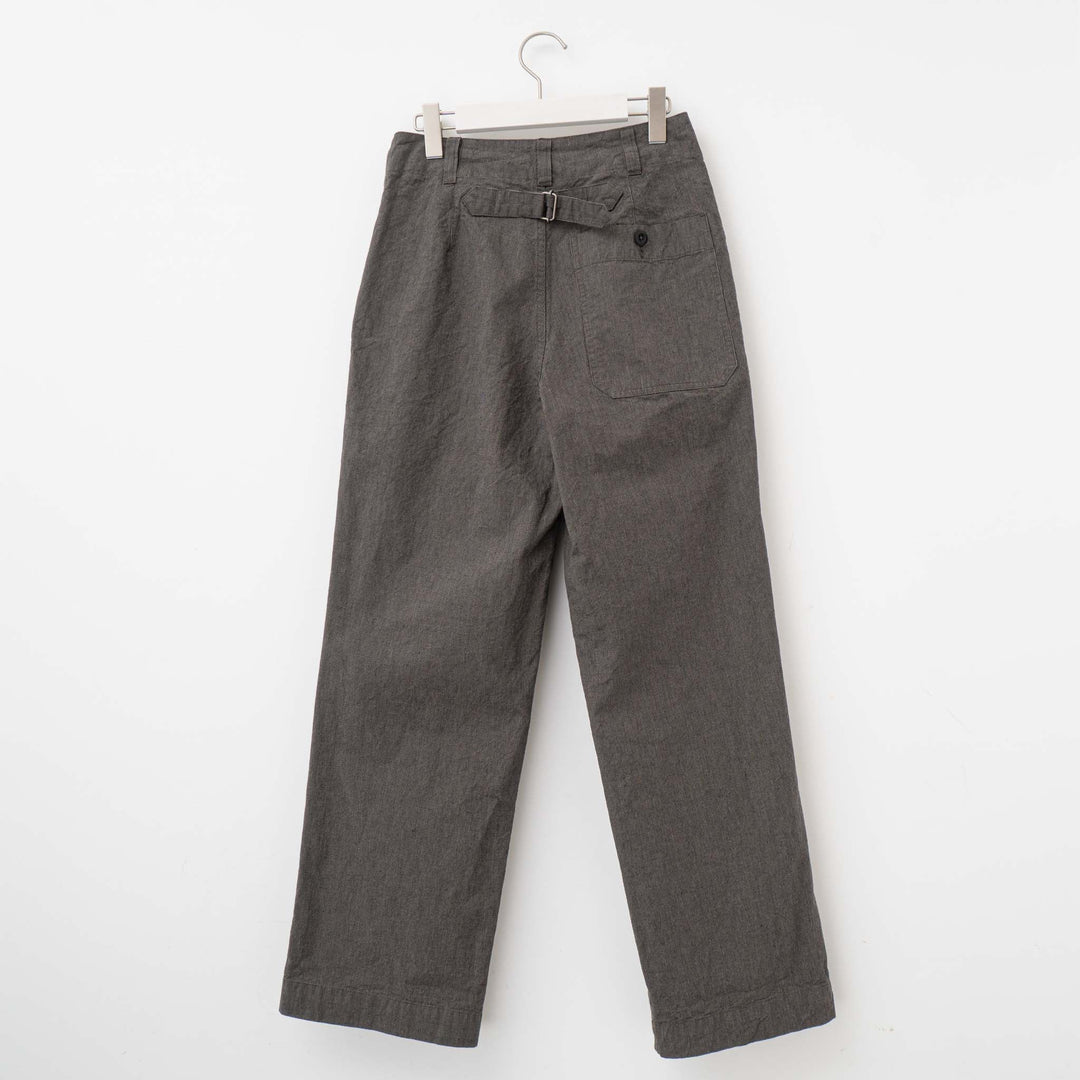 MHL. /WOMEN　CHEF CHECK COTTON LINEN - haus-netstore