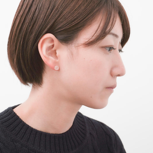 SOURCE/　Pebble Earrings col.Crystal-YH・ - haus-netstore
