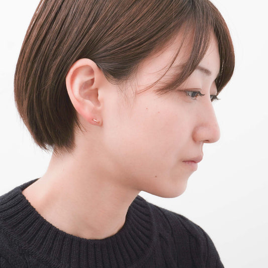 Kathleen Whitaker/　Small Stitch Earring・ - haus-netstore