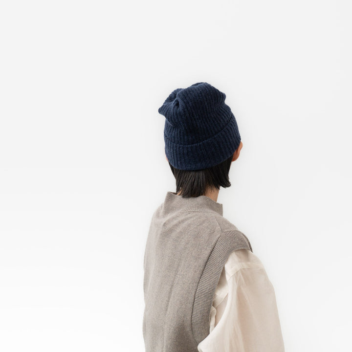 2024AW mature ha./　pleats knit cap MK-3001-Y