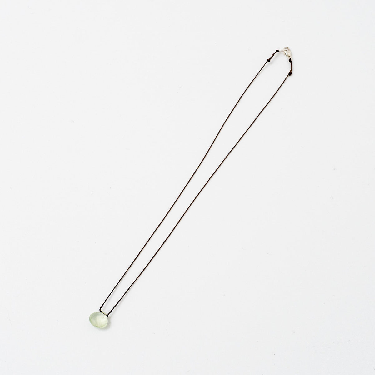 Margaret Solow/　Faceted Stone Necklace col.Prehnite - haus-netstore