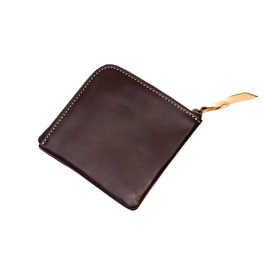 MARINDAY/　L字ファスナー財布 col.choco　数量限定　縁と金運を結ぶ縁起物五円玉付き！ - haus-netstore