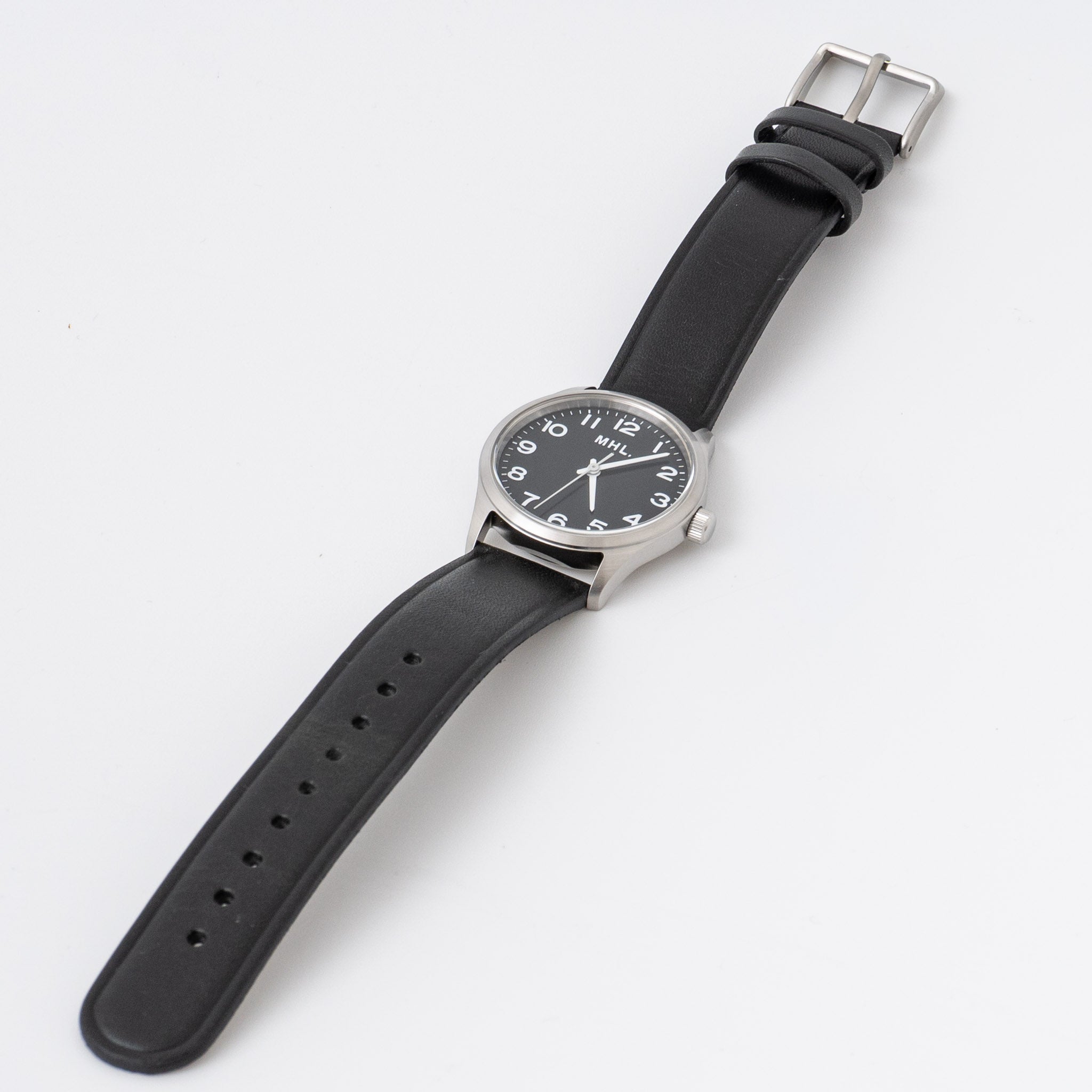 MHL. / LEATHER STRAP WATCH – haus-netstore