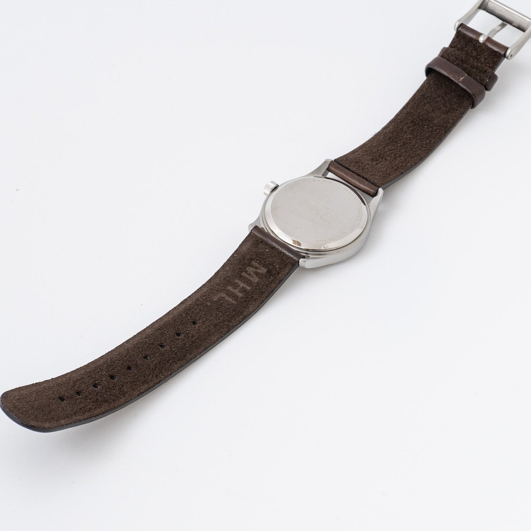 MHL. / LEATHER STRAP WATCH – haus-netstore