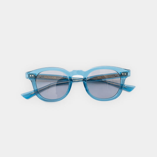 NATIVE SONS×WACKO MARIA/　CARVER BLUE SUNGLASSES - haus-netstore