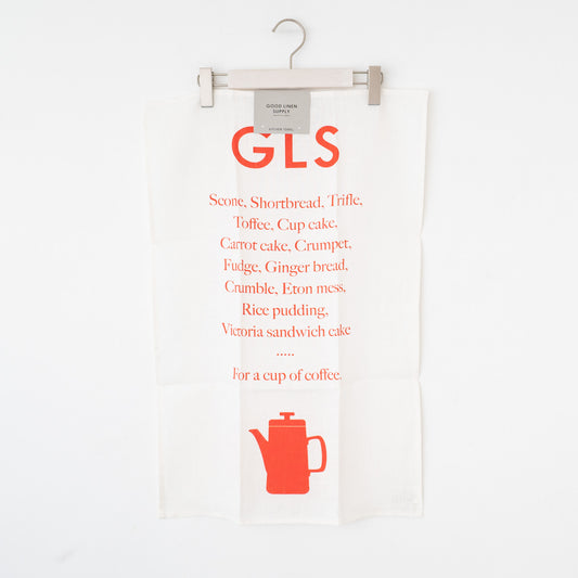 GOOD LINEN SUPPLY/　KITCHEN TOWEL PLAIN PRINT - haus-netstore