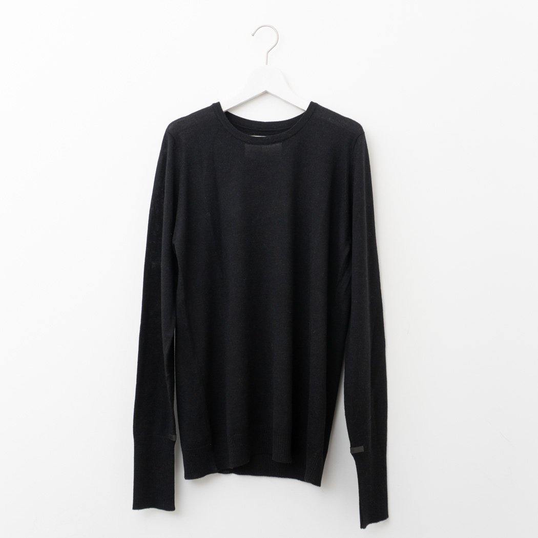 THE INOUE BROTHERS.../　Crew Neck Pullover col.Black - haus-netstore
