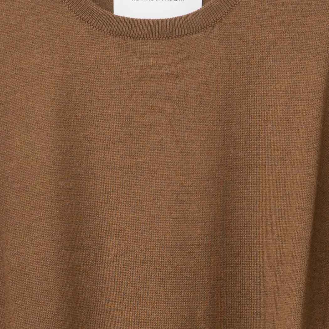THE INOUE BROTHERS... /UNISEX　Crew Neck Pullover col.Camel - haus-netstore