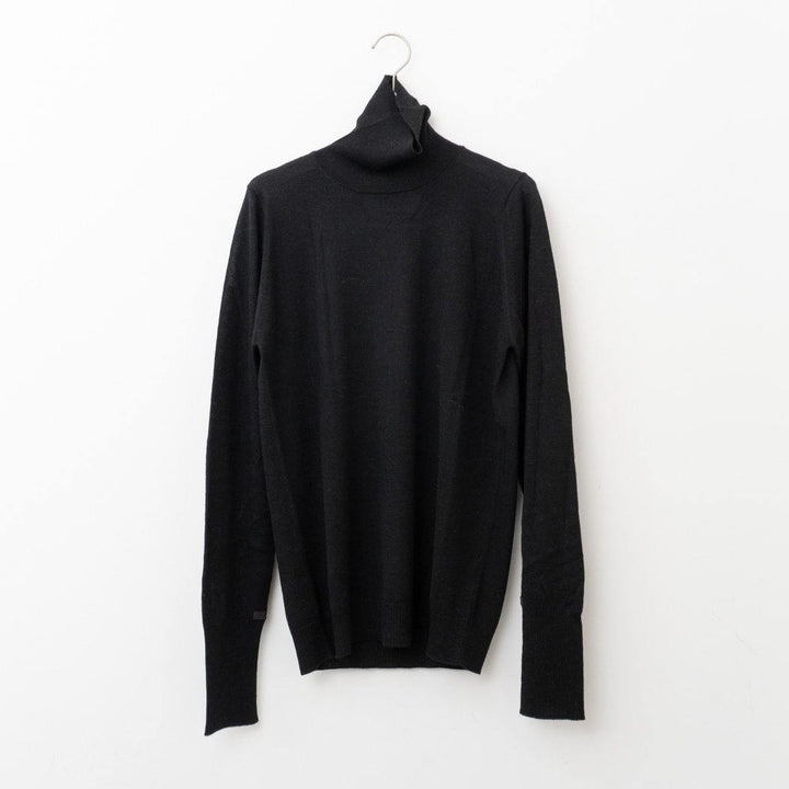 THE INOUE BROTHERS.../　Turtle Neck Pullover col.Black - haus-netstore