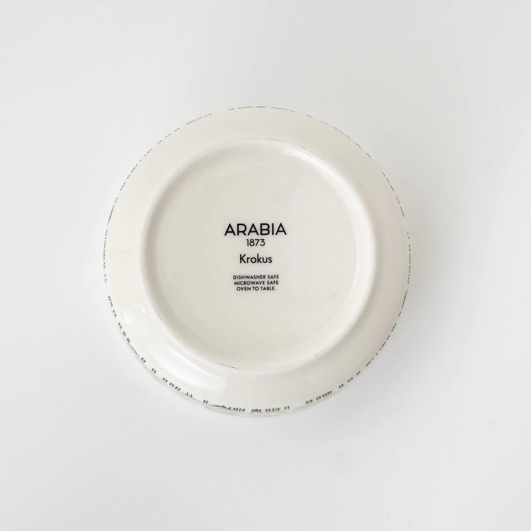 ARABIA/　Krokus black bowl 13cm - haus-netstore